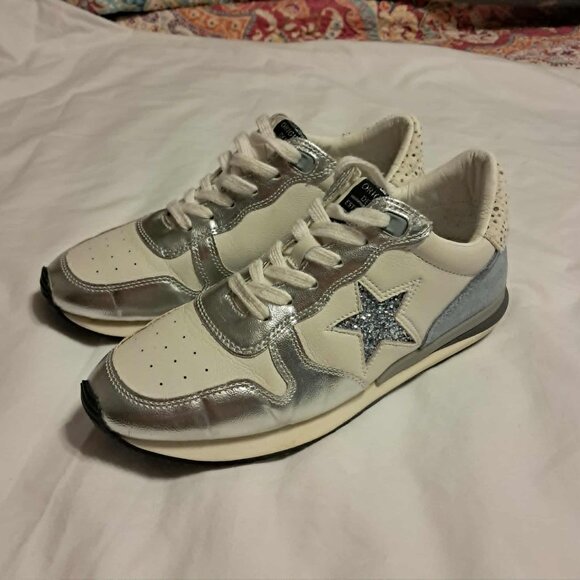 VINTAGE HAVANA ROCK 7 SNEAKERS SHOES WASHED SILVER SKY MULTI SZ 9 EXCELLENT!!! - Picture 8 of 8